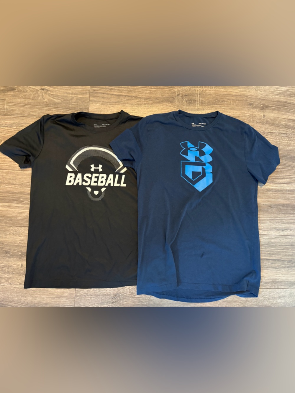 Under Armour baseball shirts